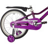Детский велосипед NOVATRACK NOVARA 18” фиолетовый 185ANOVARA.VL22