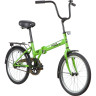 Складной велосипед NOVATRACK TG-30 CLASSIC салатовый 20NFTG301.GN20